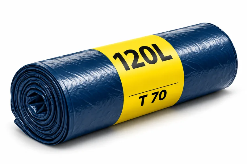 Abfallsäcke 120 l, T 70 (25 Stk./Rolle), festerer Beutel