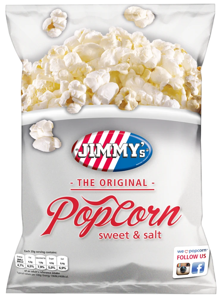 Jimmy's Süß & Salziges Popcorn