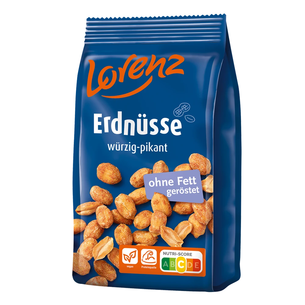 Erdnüsse würzig-pikant