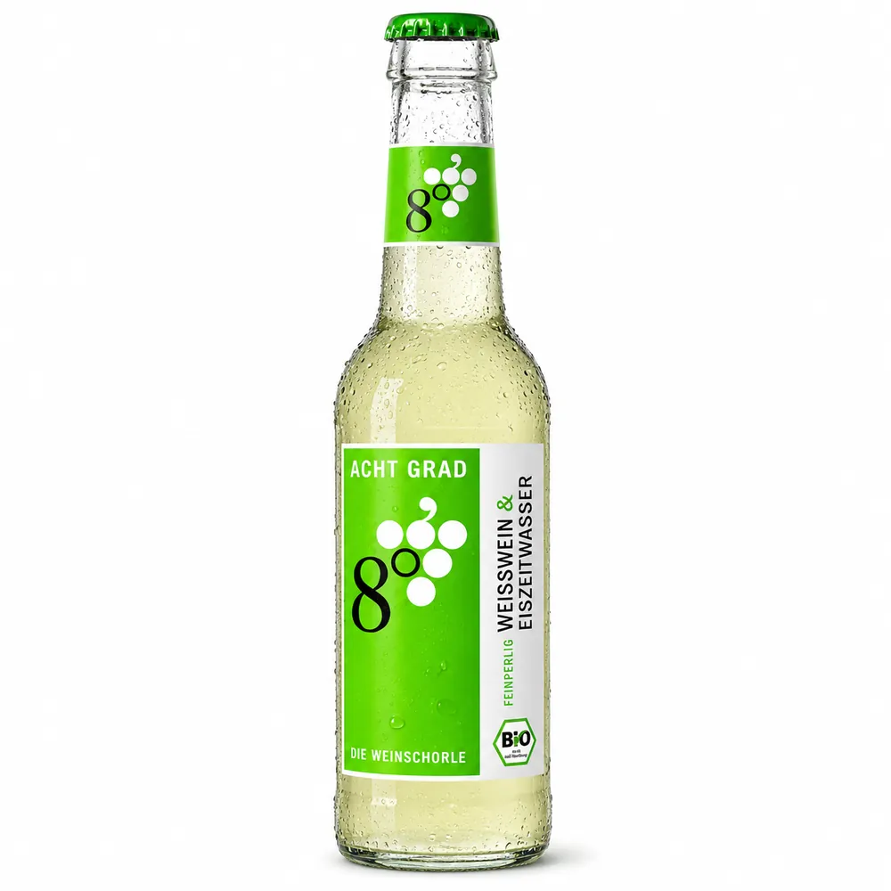 8 Grad Weinschorle weiß