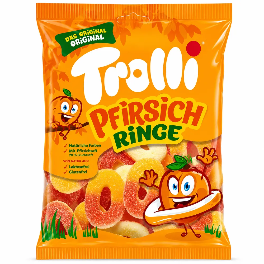 Trolli Pfirsichringe