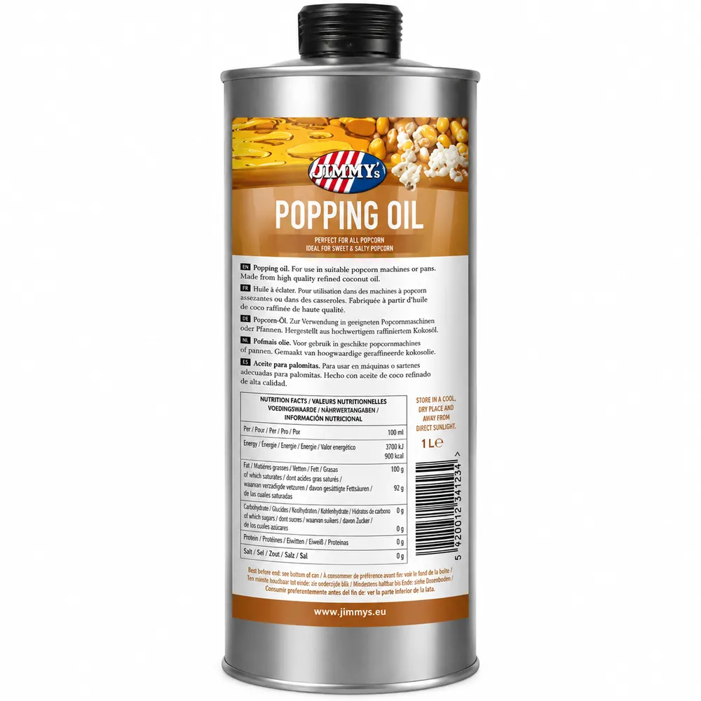 Jimmy's Popping Oil