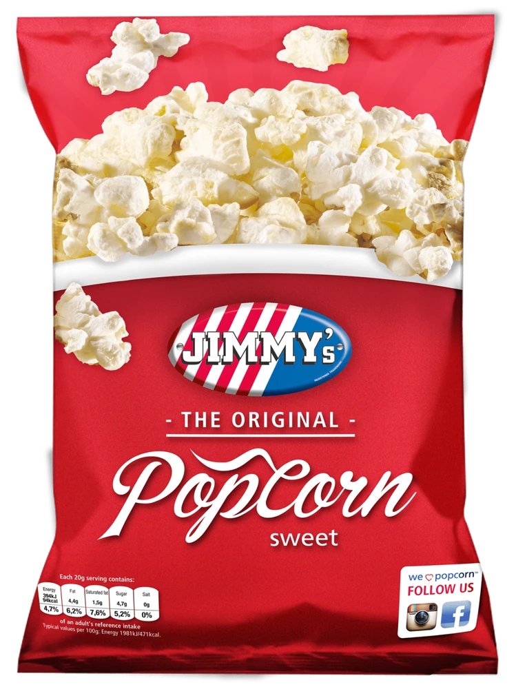 Jimmy's Popcorn süß