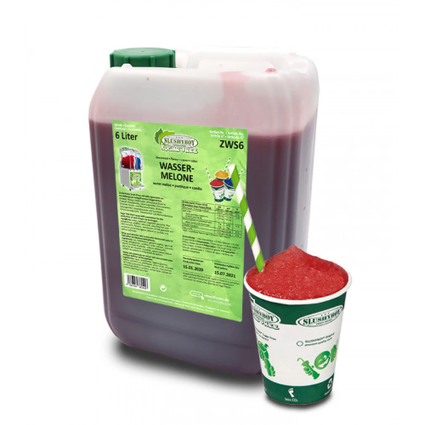 Slushyboy® Sugar Free Wassermelone 6l