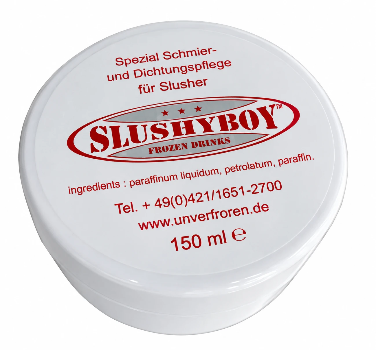 Spezial Schmier- und Dichtungspflege für Slusher (150ml)